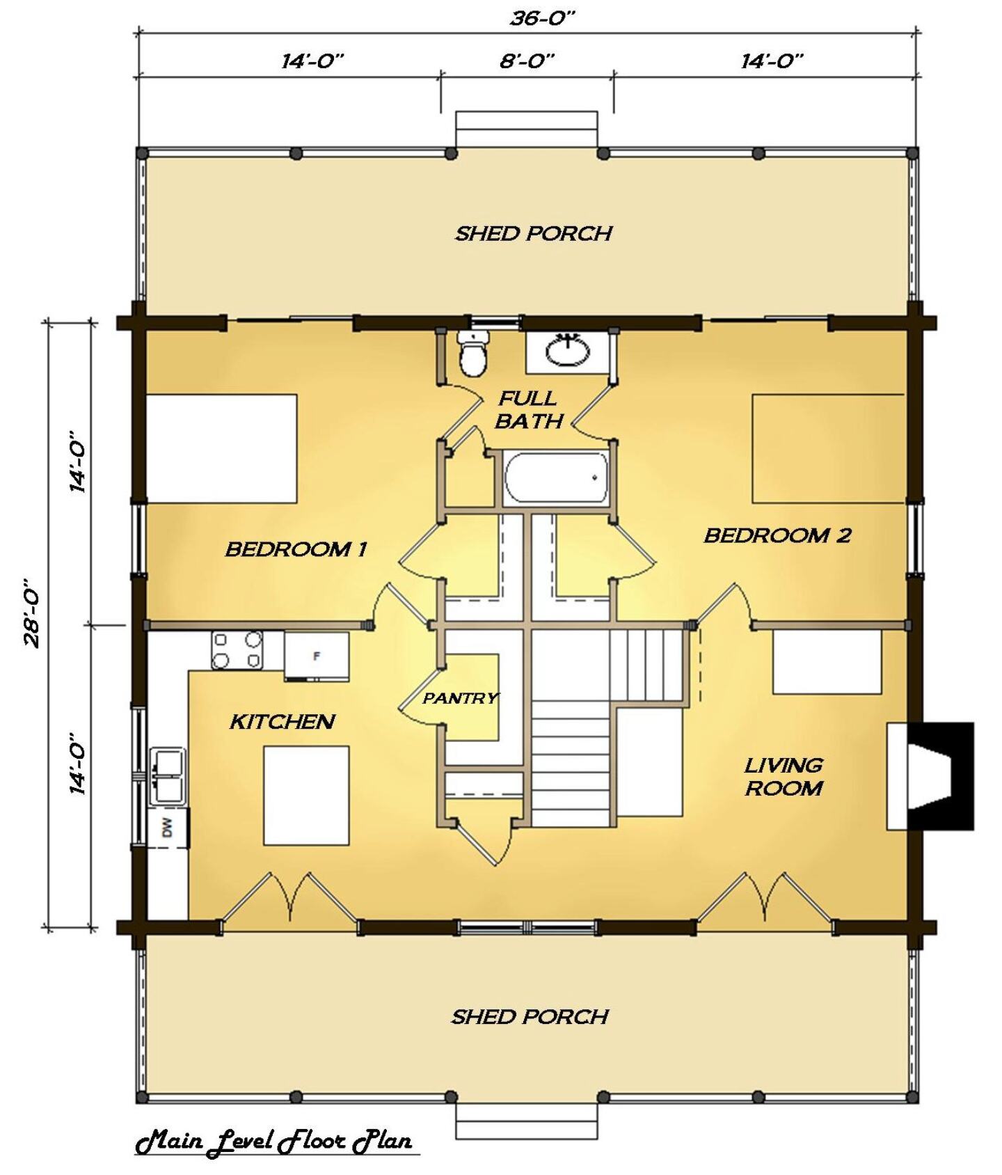 Floorplan 1 image of Big Creek