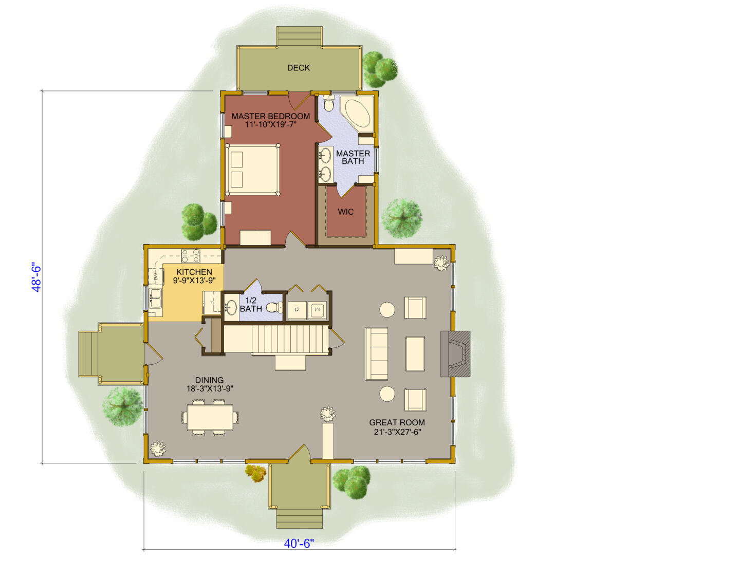 Floorplan 1 image of Nantucket